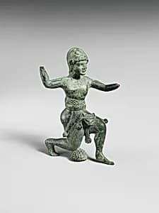 Bronze statuette of Herakles by Unknown Artist