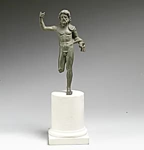 Bronze statuette of Neptune by Unknown Artist