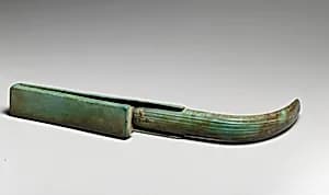 Bronze strigil (scraper) by Unknown Artist