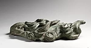 Bronze tail of a horse by Unknown Artist