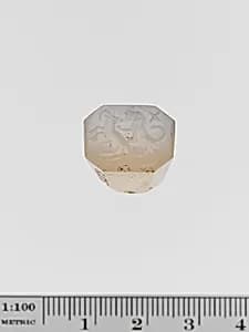 Chalcedony eight-sided cone by Unknown Artist