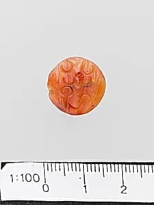 Chalcedony lentoid seal by Unknown Artist