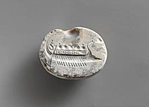 Chalcedony scaraboid by Unknown Artist