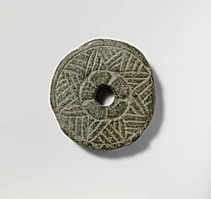 Chlorite box lid by Unknown Artist