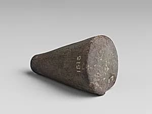 Chlorite pestle by Unknown Artist