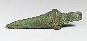 Copper alloy dagger blade by Unknown Artist