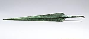Copper alloy spearhead by Unknown Artist