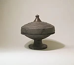 Dish with lid by Unknown Artist
