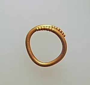 Earring or spiral by Unknown Artist
