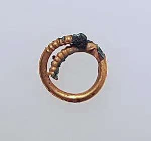 Earring or spiral by Unknown Artist