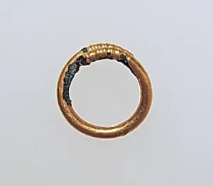 Earring or spiral by Unknown Artist