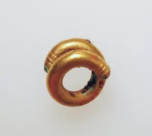 Earring or spiral by Unknown Artist