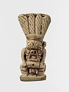 Faience amulet of Bes image by Unknown Artist