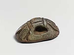 Faience button seal by Unknown Artist