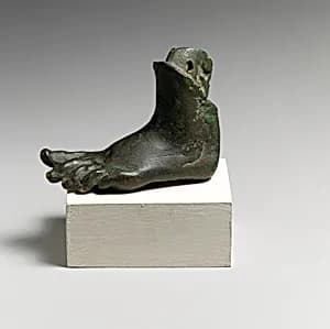 Foot fragment by Unknown Artist