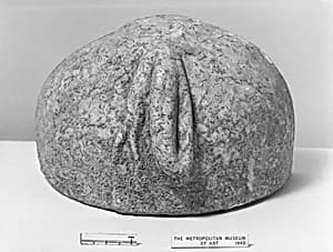 Fragment of a child's head by Unknown Artist