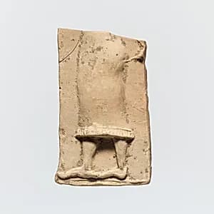 Fragment of a terracotta plaque by Unknown Artist