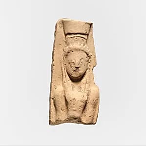 Fragment of a terracotta plaque by Unknown Artist