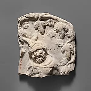 Fragment of a terracotta relief by Unknown Artist
