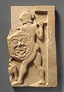 Fragment of a terracotta relief by Unknown Artist