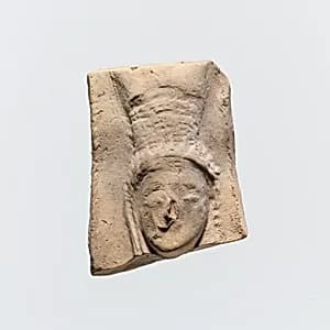 Fragment of a terracotta relief by Unknown Artist
