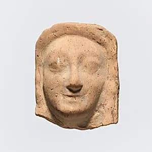 Fragment of a terracotta relief by Unknown Artist