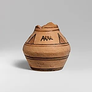 Fragmentary terracotta oinochoe (jug) by Unknown Artist