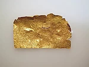 Frontlet of gold leaf by Unknown Artist