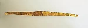 Frontlet of gold leaf by Unknown Artist