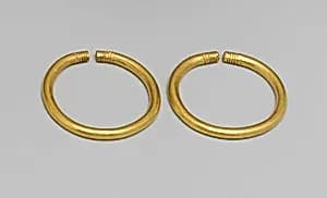 Gilded bronze bracelet by Unknown Artist