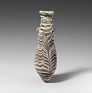 Glass alabastron (perfume bottle) by Unknown Artist