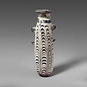 Glass alabastron (perfume bottle) by Unknown Artist