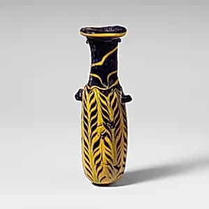 Glass alabastron (perfume bottle) by Unknown Artist