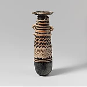 Glass alabastron (perfume bottle) by Unknown Artist