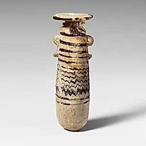 Glass alabastron (perfume bottle) by Unknown Artist