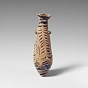 Glass alabastron (perfume bottle) by Unknown Artist