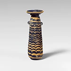 Glass alabastron (perfume bottle) by Unknown Artist