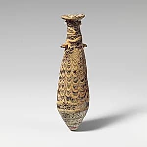 Glass alabastron (perfume bottle) by Unknown Artist