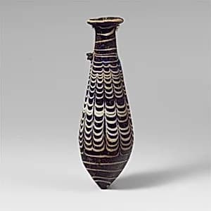 Glass alabastron (perfume bottle) by Unknown Artist