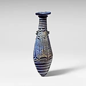 Glass alabastron (perfume bottle) by Unknown Artist