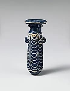 Glass alabastron (perfume bottle) by Unknown Artist