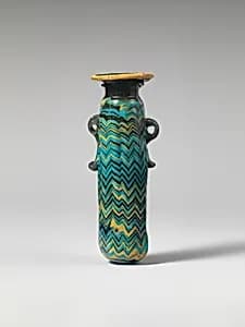 Glass alabastron (perfume bottle) by Unknown Artist
