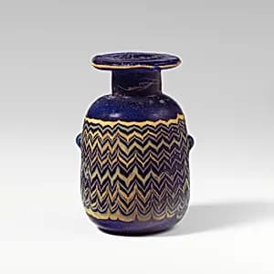 Glass alabastron (perfume bottle) by Unknown Artist