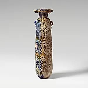 Glass alabastron (perfume bottle) by Unknown Artist