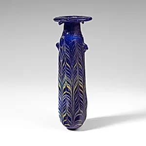 Glass alabastron (perfume bottle) by Unknown Artist