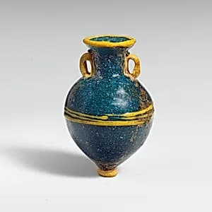 Glass amphoriskos (perfume bottle) by Unknown Artist