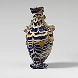 Glass amphoriskos (perfume bottle) by Unknown Artist