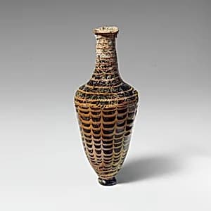 Glass amphoriskos (perfume bottle) by Unknown Artist