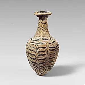 Glass amphoriskos (perfume bottle) by Unknown Artist
