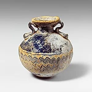 Glass aryballos (perfume bottle) by Unknown Artist